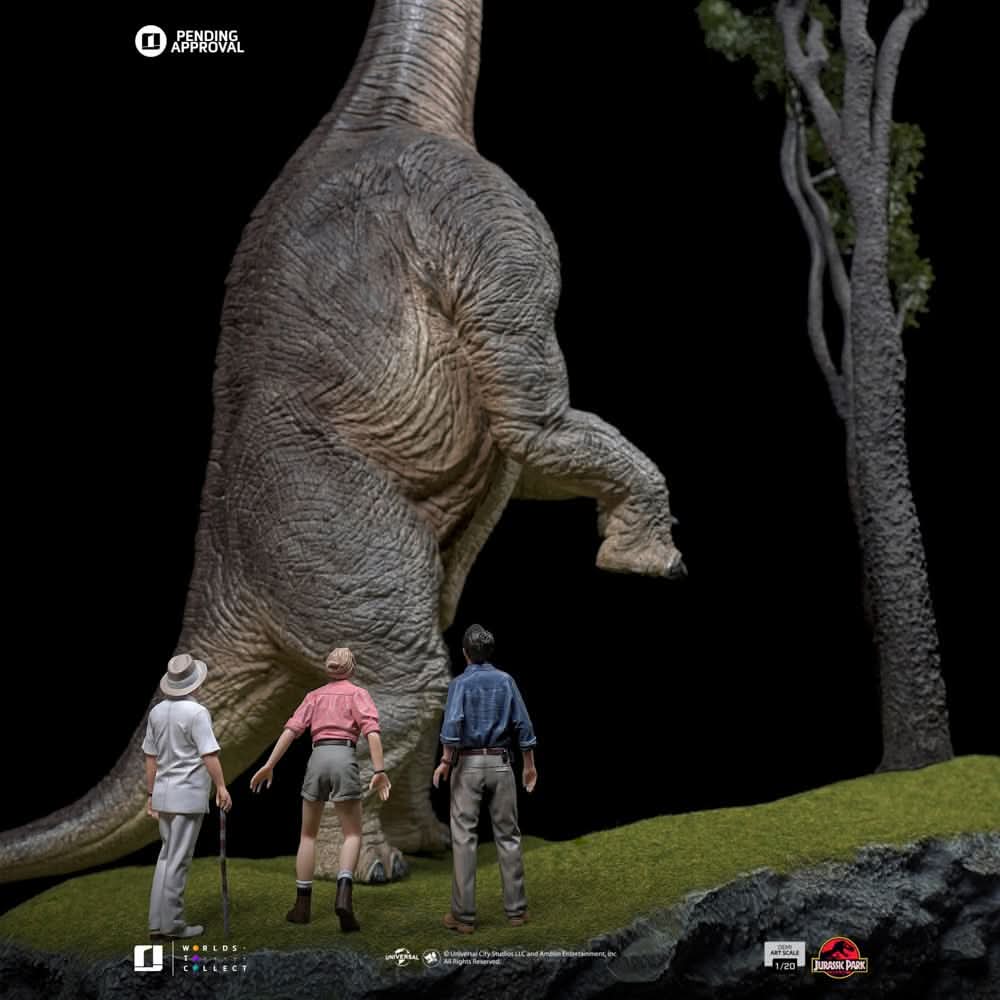 Statue Welcome to Jurassic Park (Special Edition) - Jurassic Park - Demi Art Scale 1/20