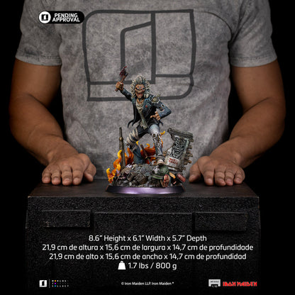 Statue Eddie (50th Year Anniversary) - Iron Maiden - Art Scale 1/10
