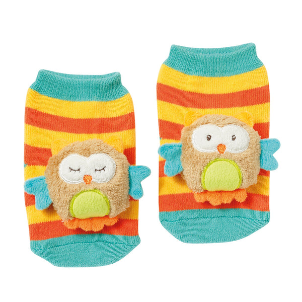 Owl Rattle Socks