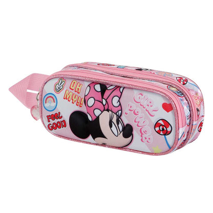 Trousse 3D Double Disney Minnie Mouse « Power »
