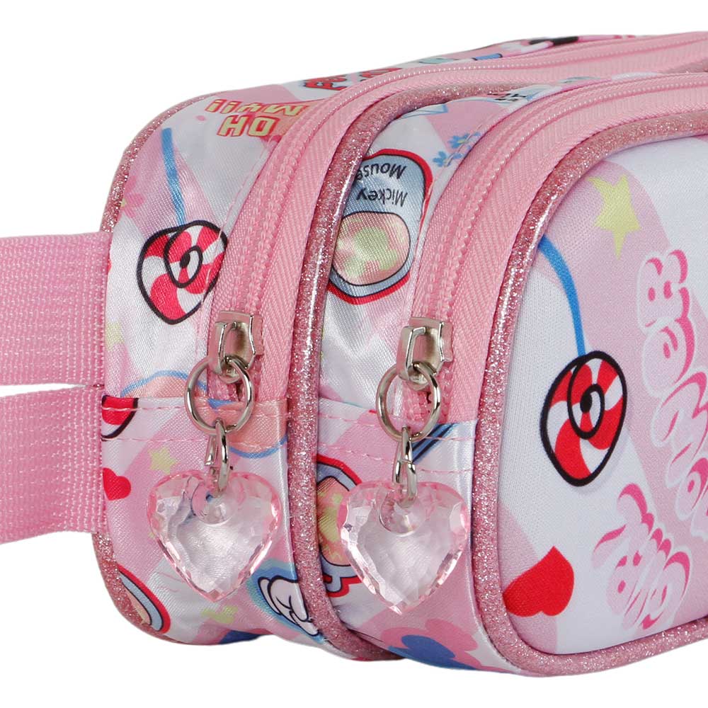 Trousse 3D Double Disney Minnie Mouse « Power »