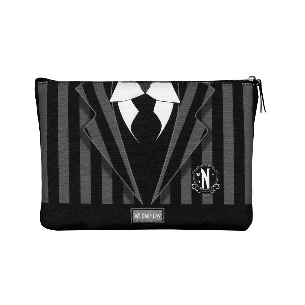 Trousse de Toilette Soleil Wednesday « Uniform » – Noir
