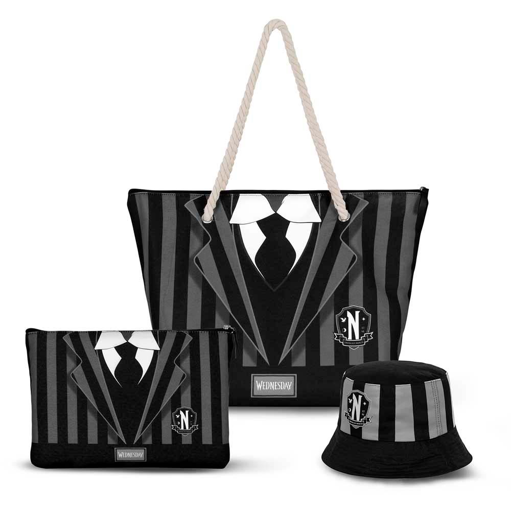 Trousse de Toilette Soleil Wednesday « Uniform » – Noir