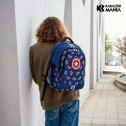 Sac à Dos Running PLUS Marvel « Capitaine America Brave »