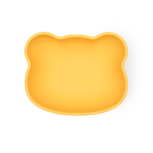 Ciotola in silicone a forma di orso giallo