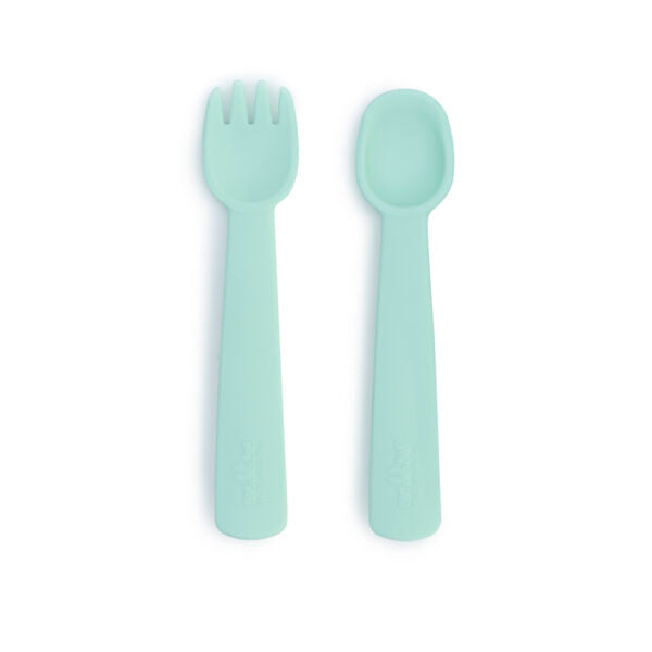 Set di posate per bambini verde menta