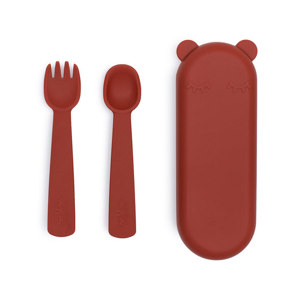 Rust baby cutlery set