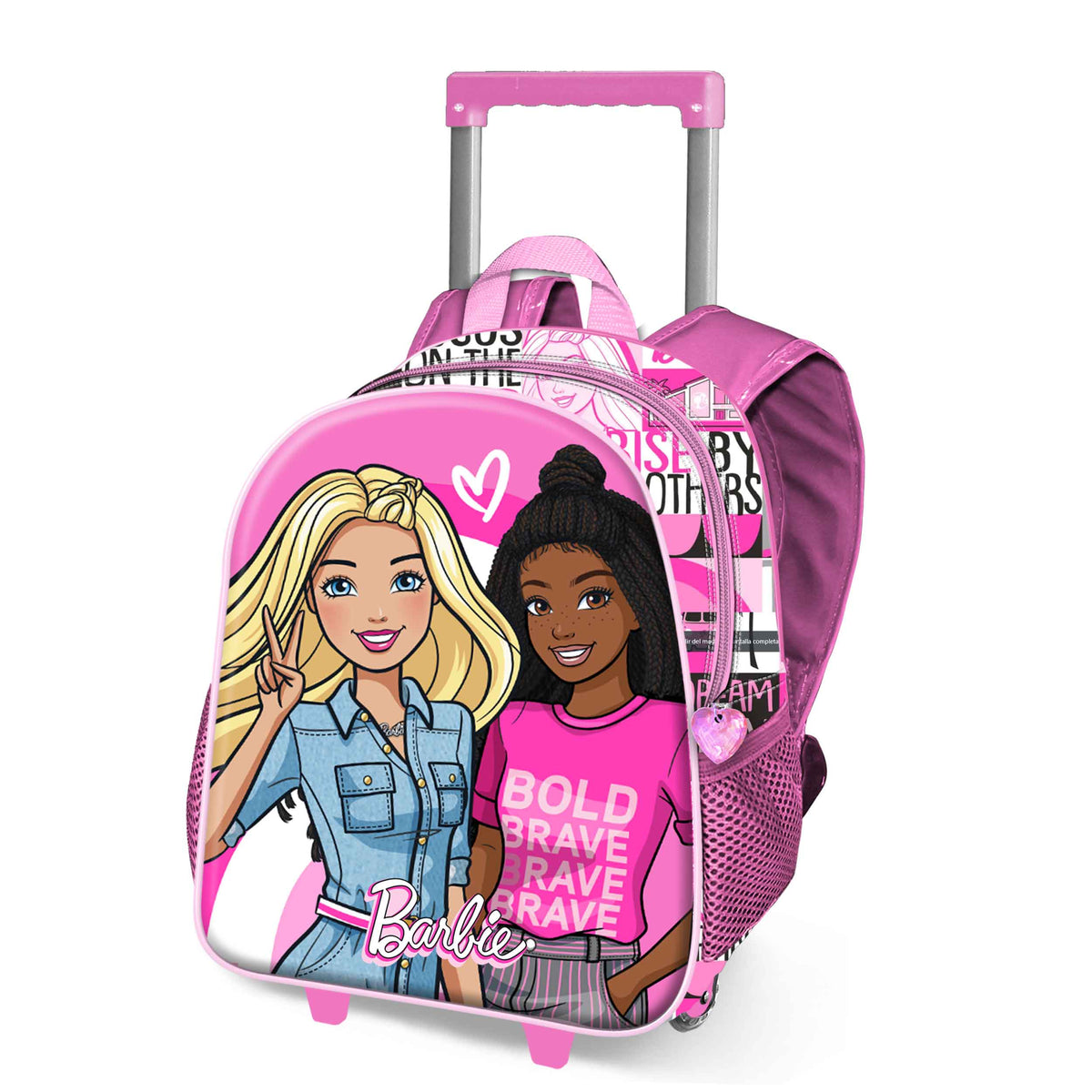 Sac à Dos 3D à Roulettes Petit Barbie « Brave »