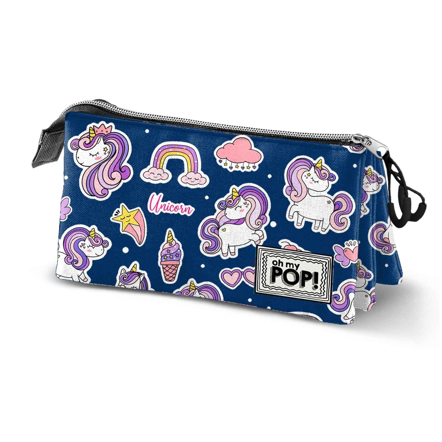 Trousse Triple Oh My Pop! « Magical » – Multicolore