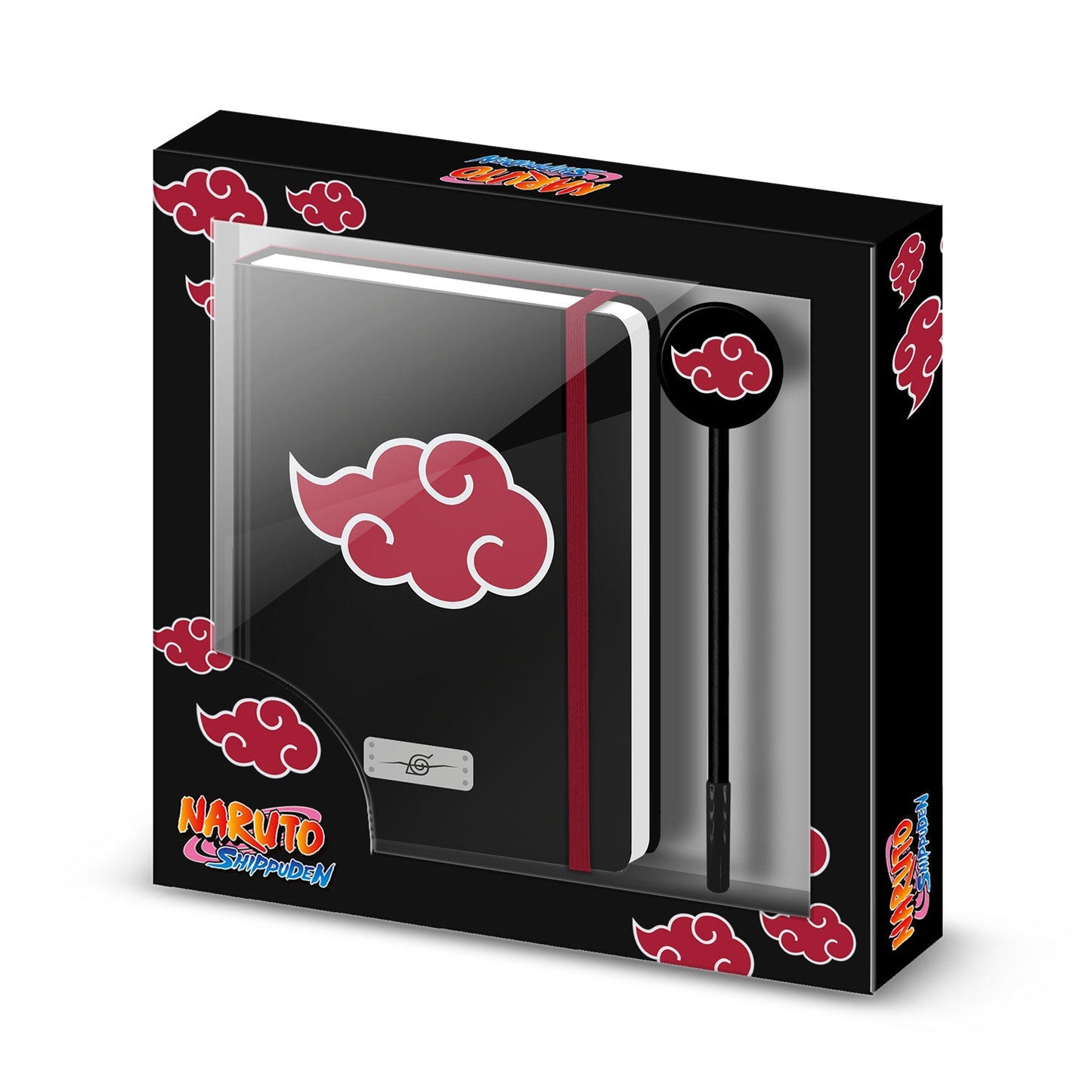 Coffret Journal + Stylo Naruto « Nuages »