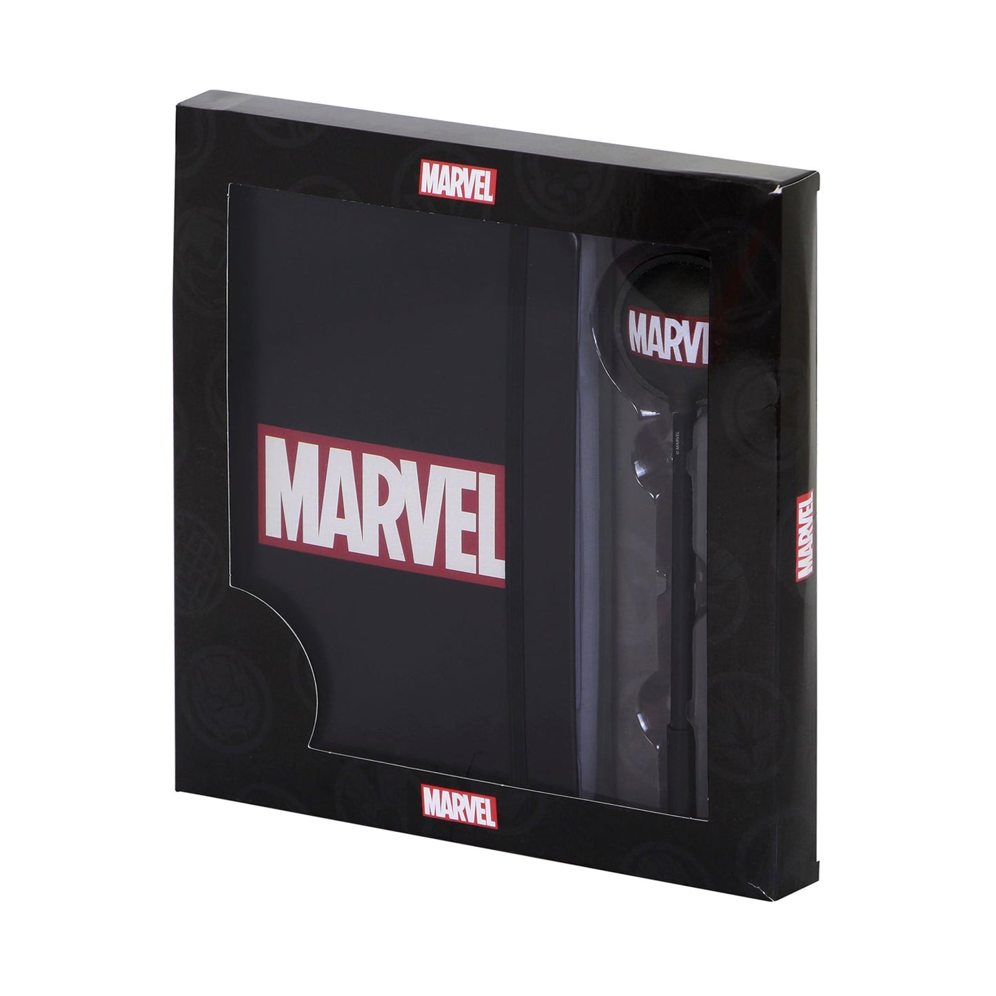 Coffret Journal + Stylo Marvel « Comics » – Noir