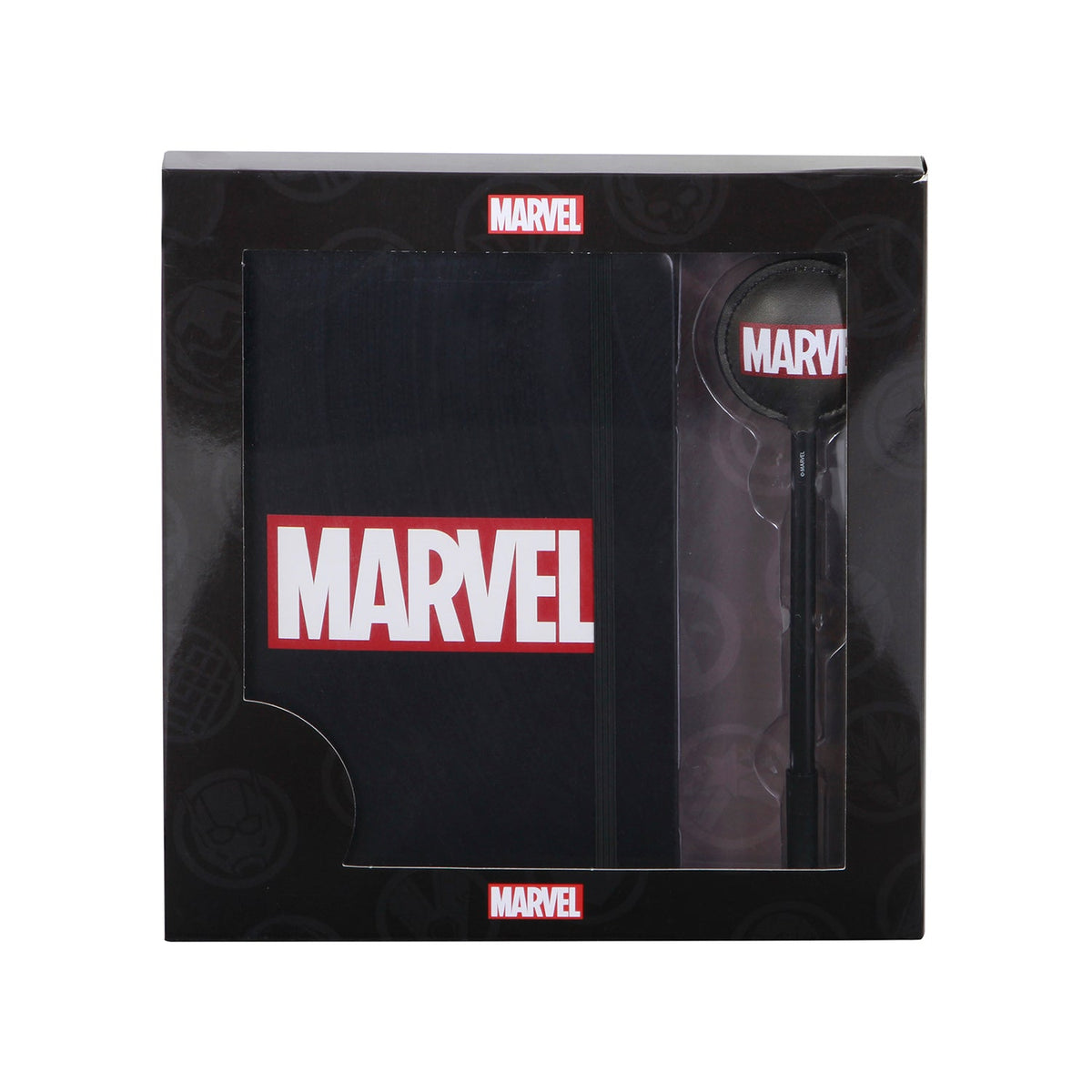 Coffret Journal + Stylo Marvel « Comics » – Noir
