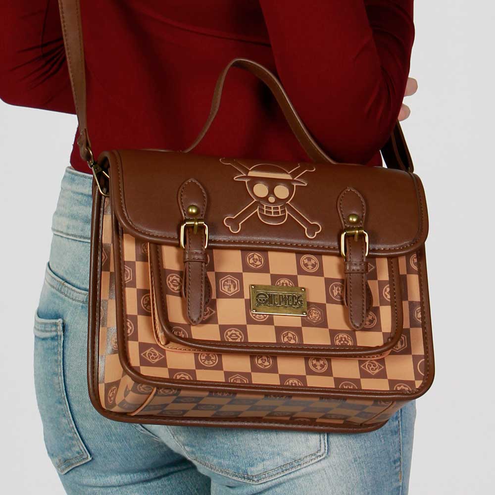 Sac à Bandoulière-Sac à Dos Satchel One Piece « Chess »