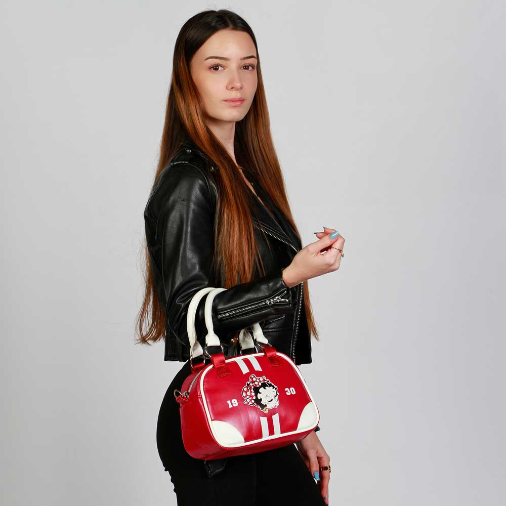 Sac à Main Bowling Fashion Betty Boop « Varsity »