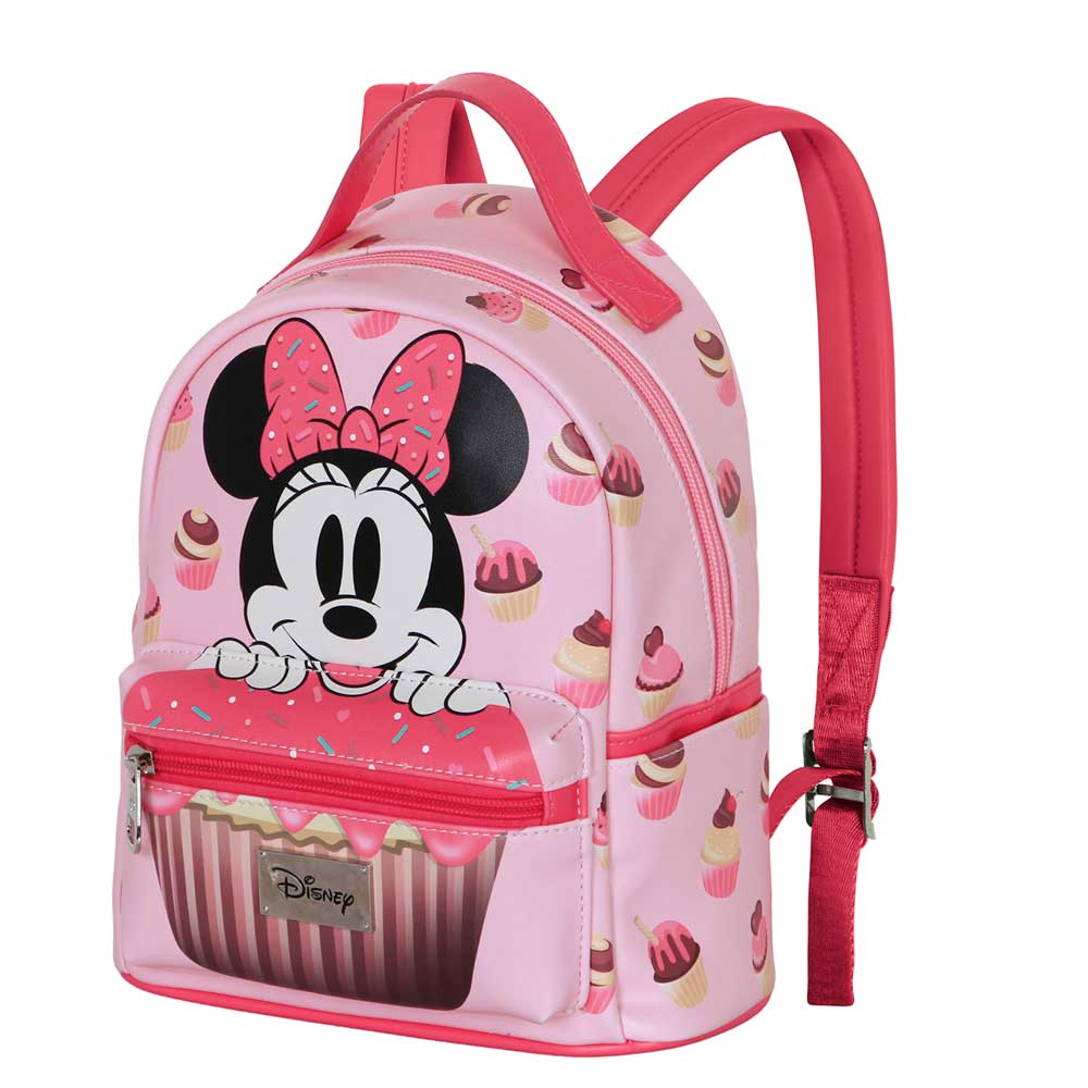 Sac à Dos Heady Petit Disney Minnie Mouse « Muffin » – Rose