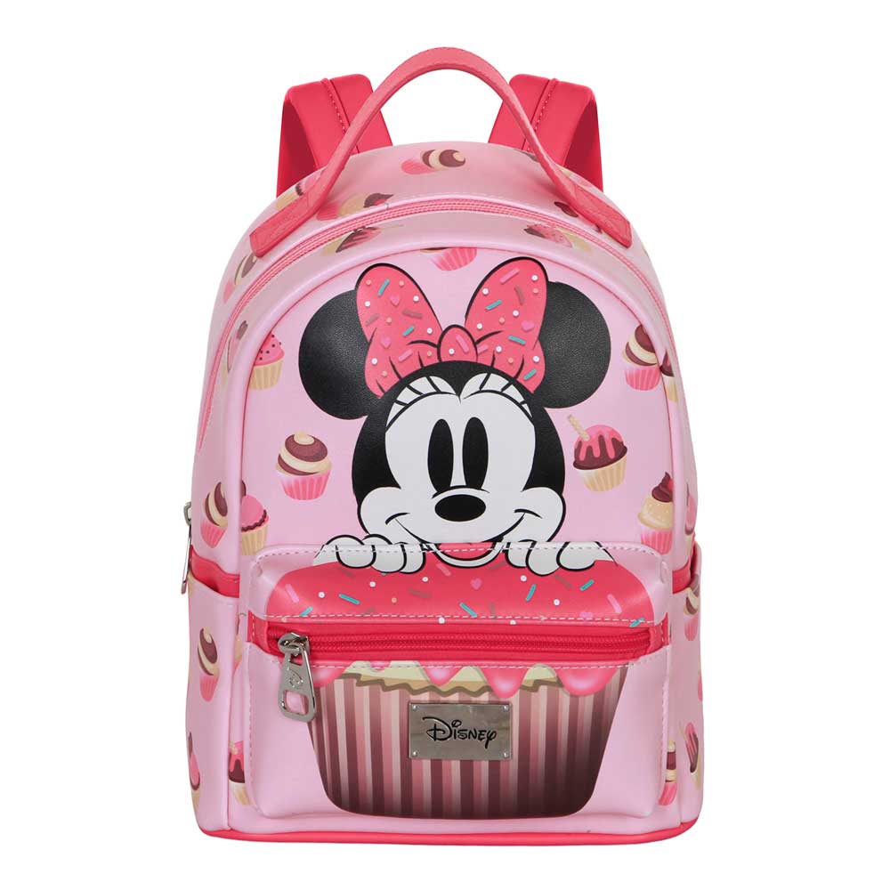 Sac à Dos Heady Petit Disney Minnie Mouse « Muffin » – Rose