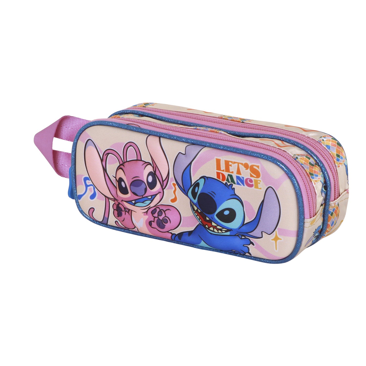 Trousse 3D Double Disney Lilo & Stitch « Dance »