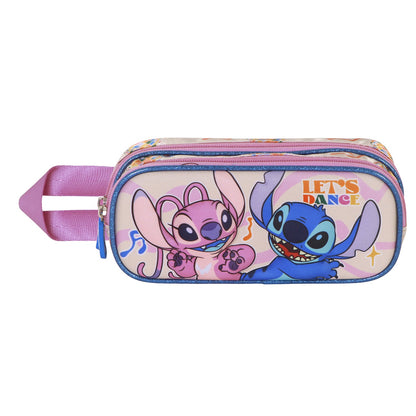 Trousse 3D Double Disney Lilo & Stitch « Dance »