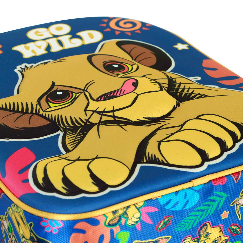Sac à Dos 3D Elite Disney Le Roi Lion « Wild » – Multicolore
