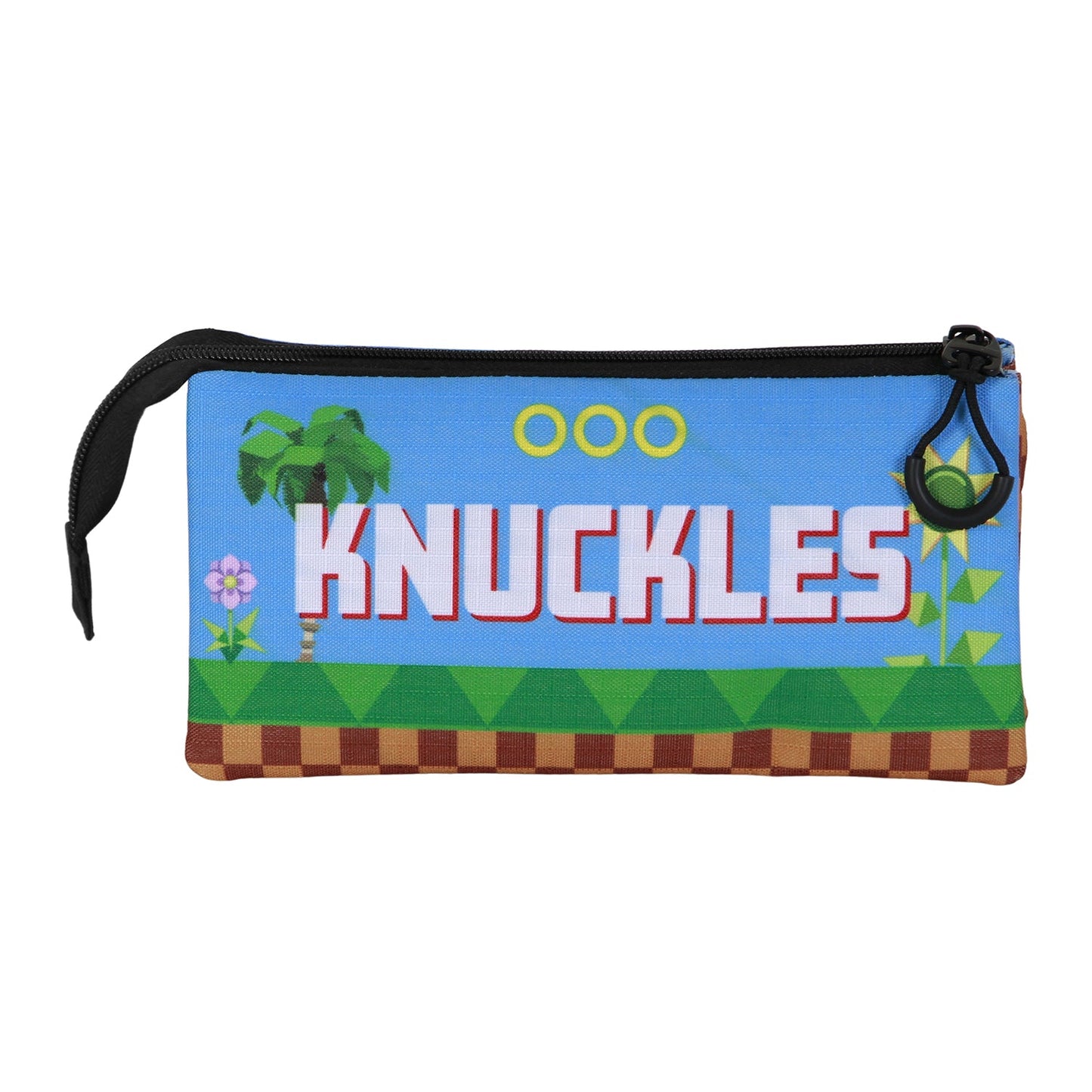 Trousse Triple Sonic the Hedgehog « Knuckles Run » – Multicolore