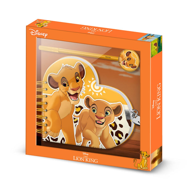 Coffret Journal + Stylo Disney Le Roi Lion « Afrique »