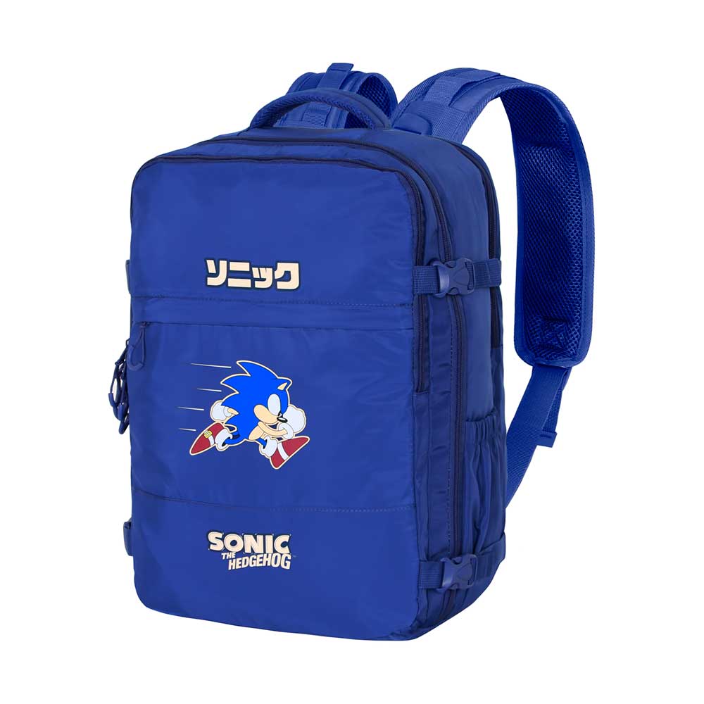 Grand Sac à Dos de Voyage Sonic the Hedgehog « Action Mercury » 47 x 23 x 33 cm