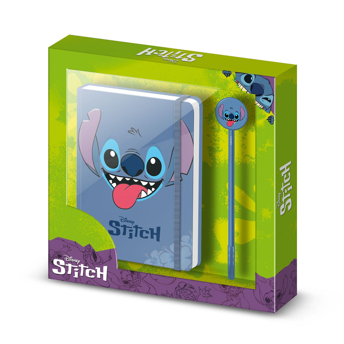 Coffret Journal + Stylo Disney Lilo & Stitch « Face »