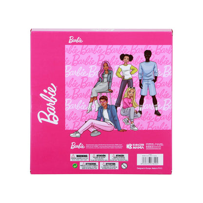 Coffret Journal + Stylo Fashion Barbie « Varsity » – Rose