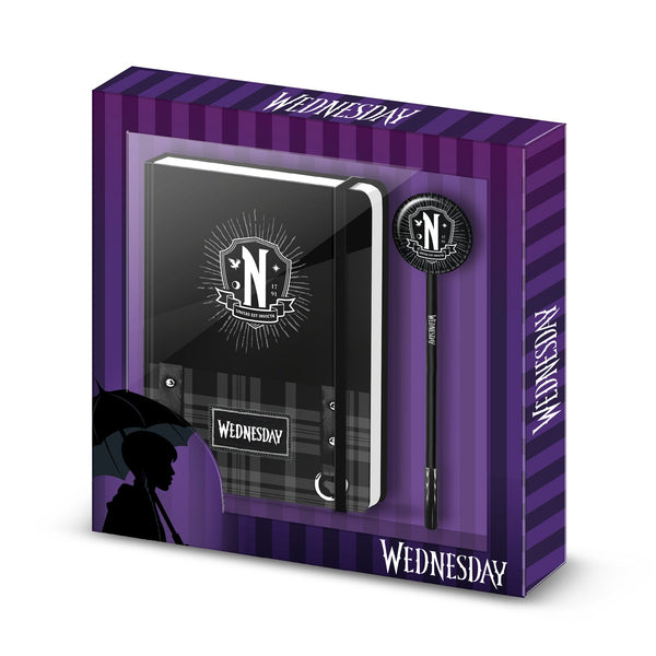 Coffret Journal + Stylo Wednesday « Chains »