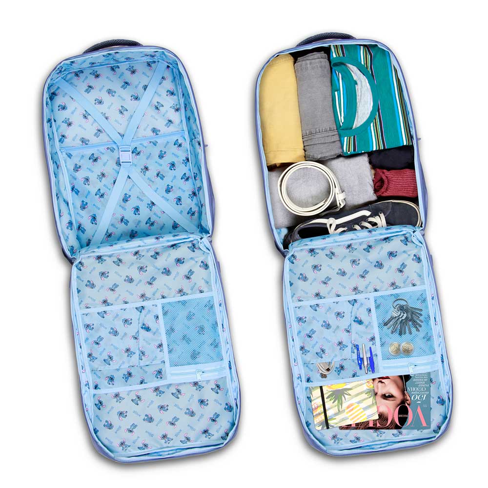 Sac à Dos Mercury Voyage Cabine Avion 40x20x25cm Disney Lilo & Stitch « Face »