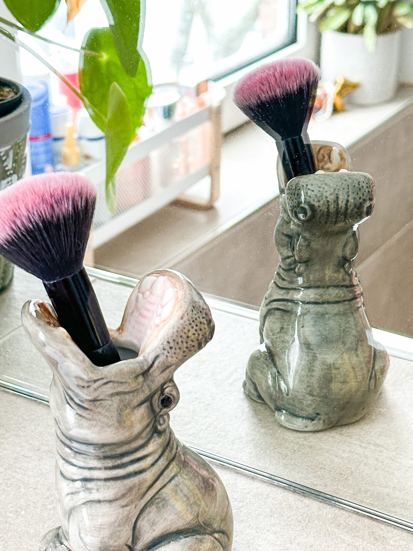 Small Hungry Hippo Vase