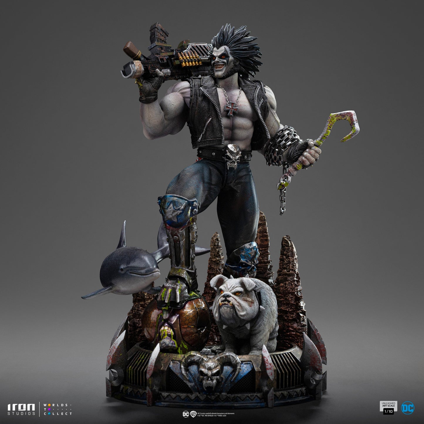 Pre-Order - Lobo Unleashed Statue - DC Comics - Art Scale 1/10 - Iron Studios