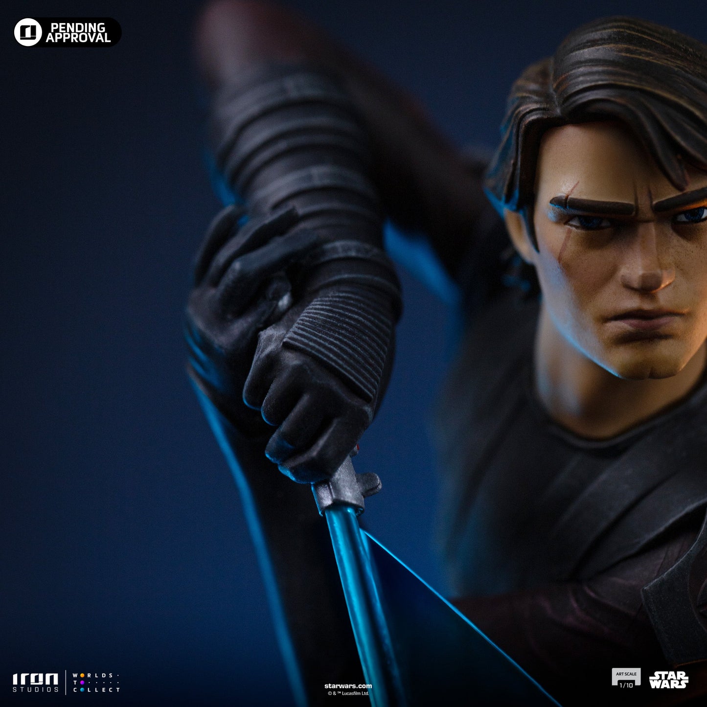 Anakin Skywalker Statue - Star Wars: Clone Wars - Art Scale 1/10 - Iron Studios