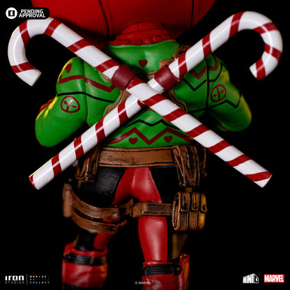 Deadpool Statue (Holidays Version) - Marvel Comics - Minico - Iron Studios