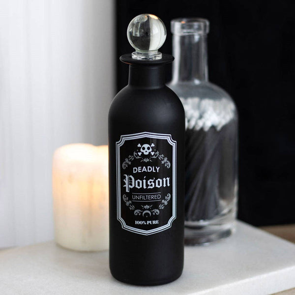 Bouteille de potion en verre décorative