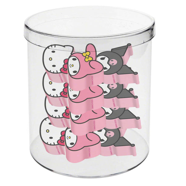 Cube avec 12 gommes à effacer Hello Kitty « Mix » – Multicolore