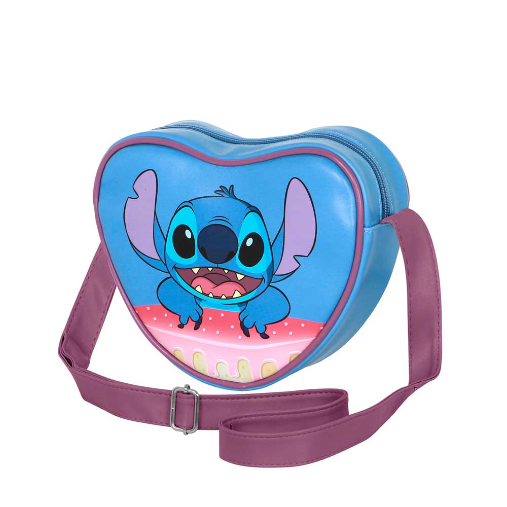 Sac à Bandoulière Coeur Casual Disney Lilo & Stitch « Cake »