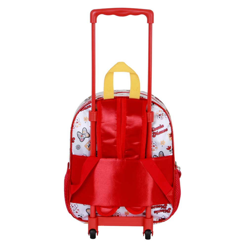 Sac à Dos 3D à Roulettes Petit Disney Minnie Mouse « Flowered »