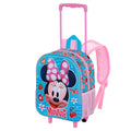 Kleiner 3D-Rucksack mit Rollen Disney Minnie Mouse « Happiness »