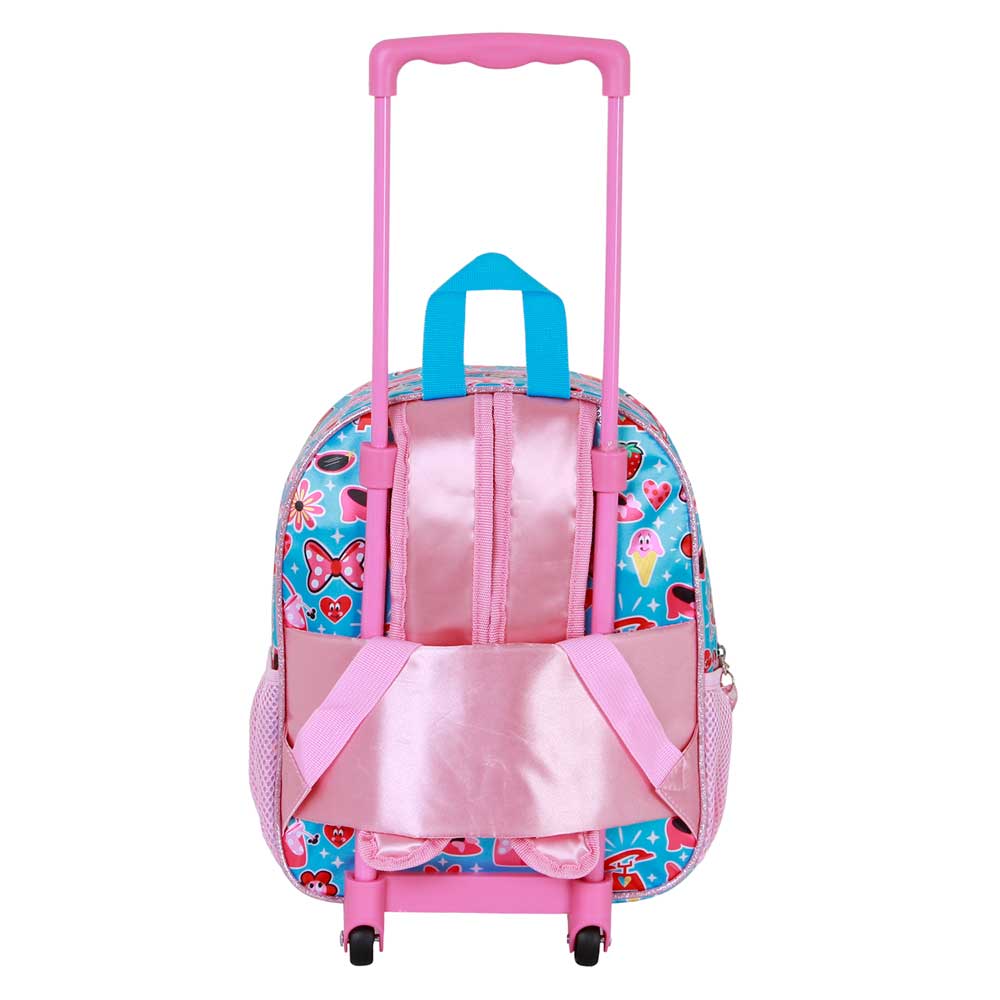 Sac à Dos 3D à Roulettes Petit Disney Minnie Mouse « Happiness »