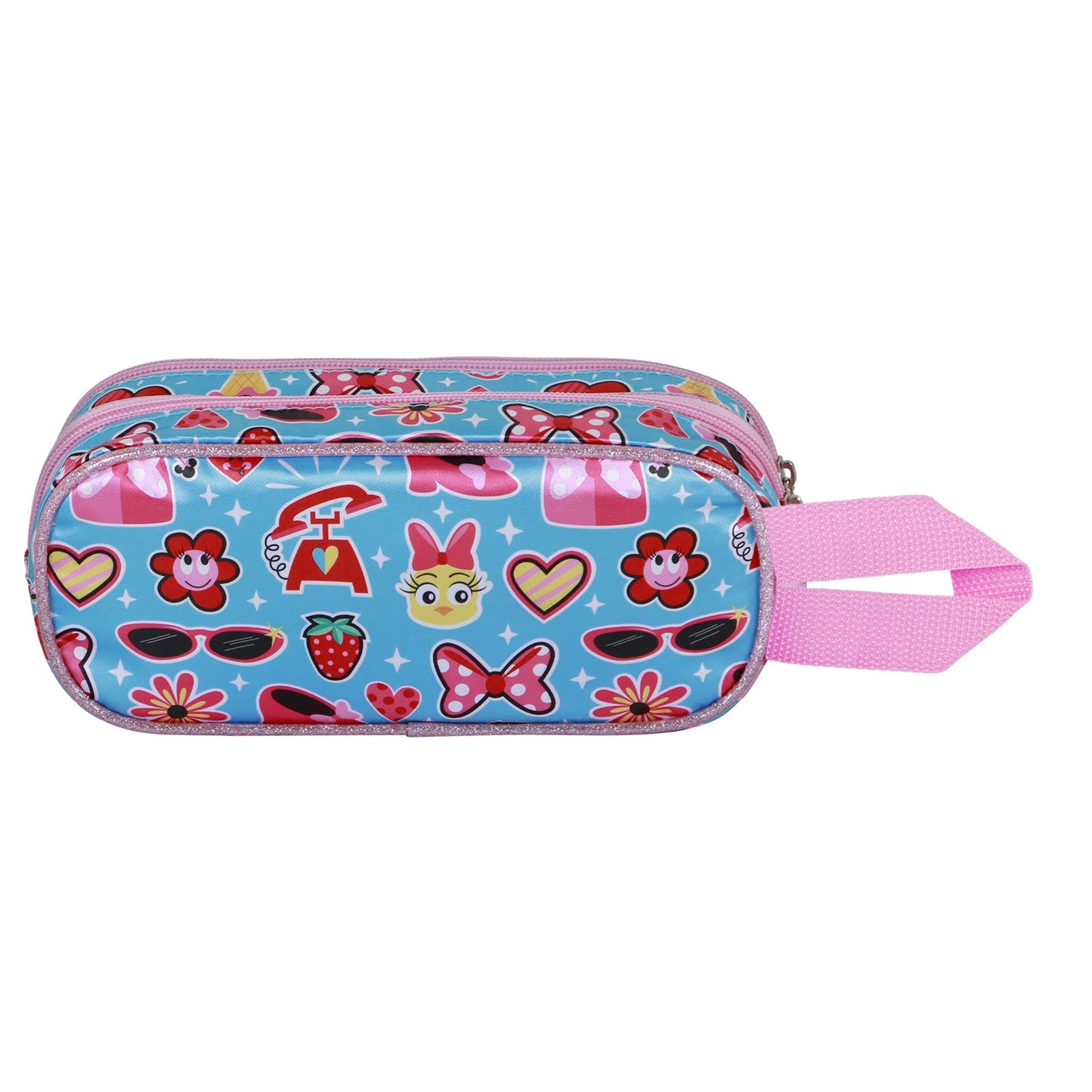 Trousse 3D Double Disney Minnie Mouse « Happiness »