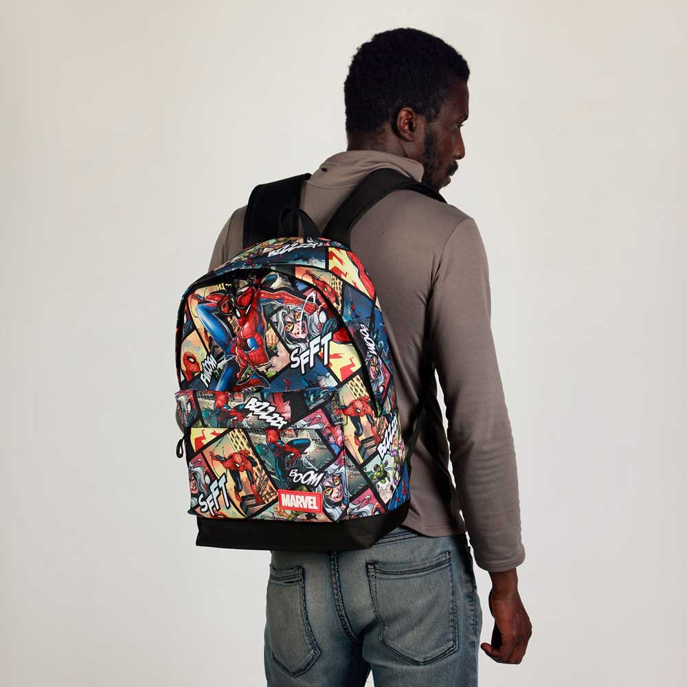 Sac à Dos HS FAN 2.2 Marvel Spider-Man « Panels » – Multicolore