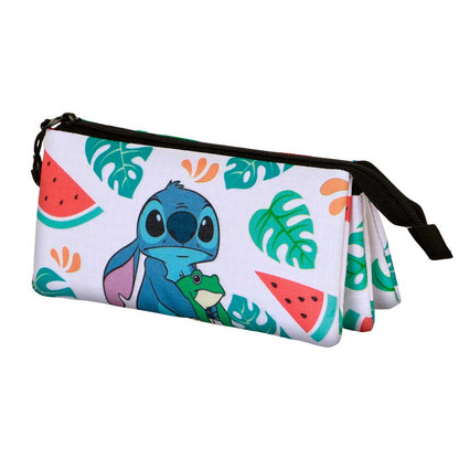 Trousse Triple Disney Lilo & Stitch « Frog » – Multicolore
