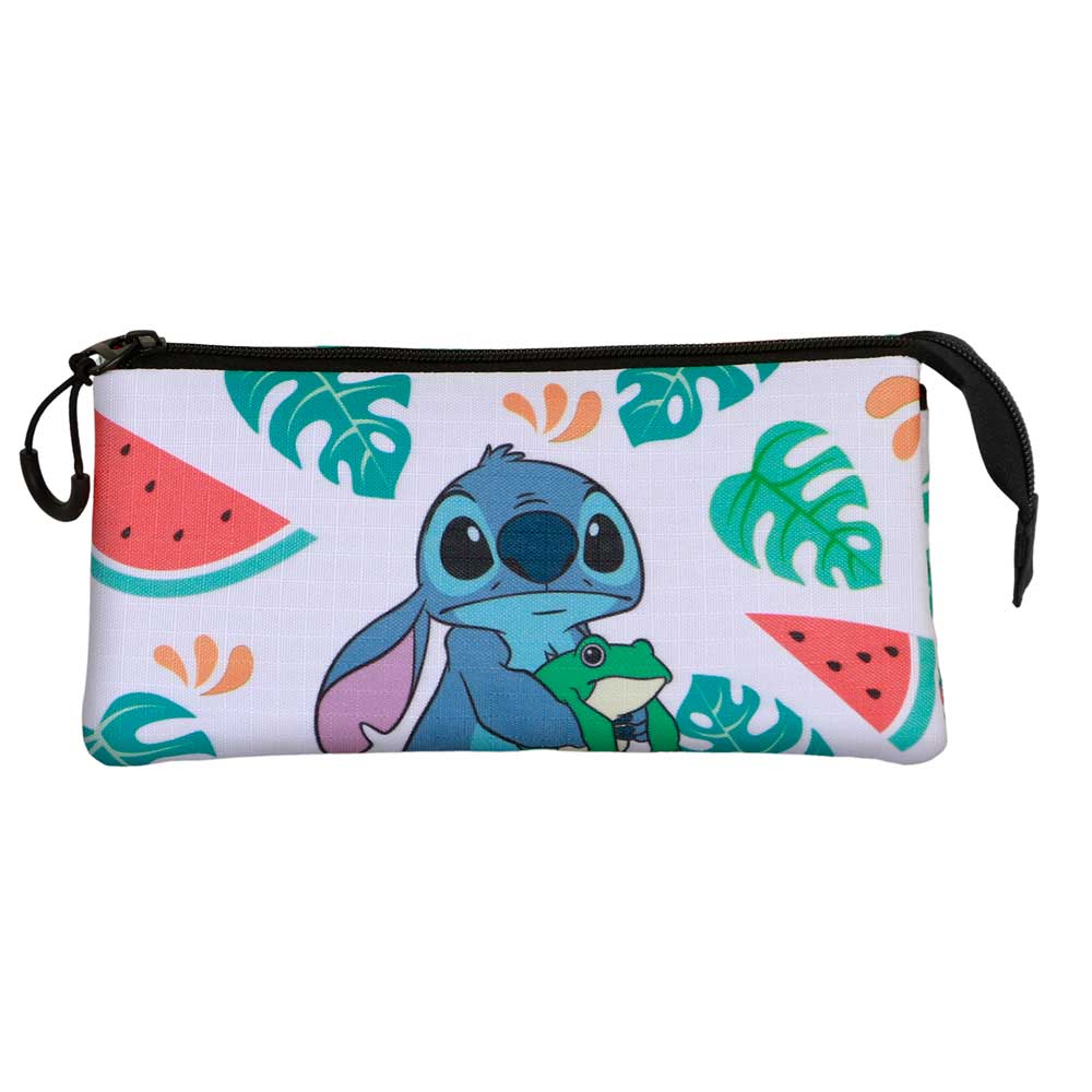 Trousse Triple Disney Lilo & Stitch « Frog » – Multicolore