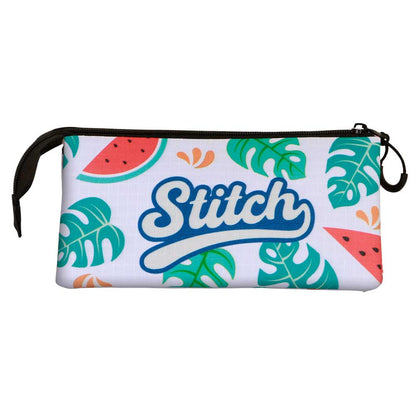 Trousse Triple Disney Lilo & Stitch « Frog » – Multicolore