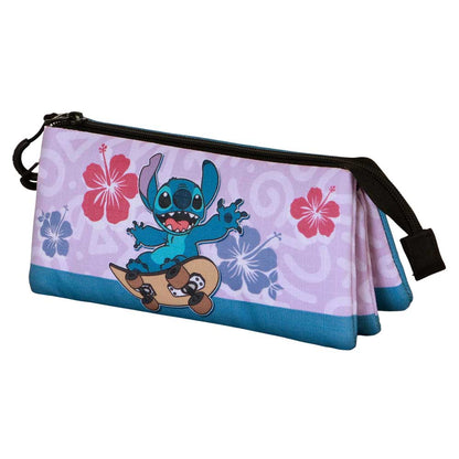 Trousse Triple Disney Lilo & Stitch « Skate »