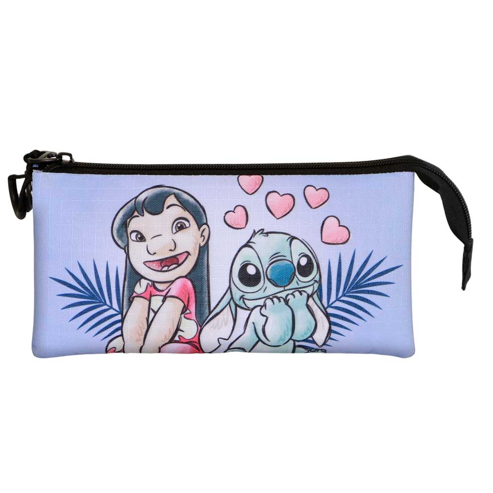 Trousse Triple Disney Lilo & Stitch « Couple »