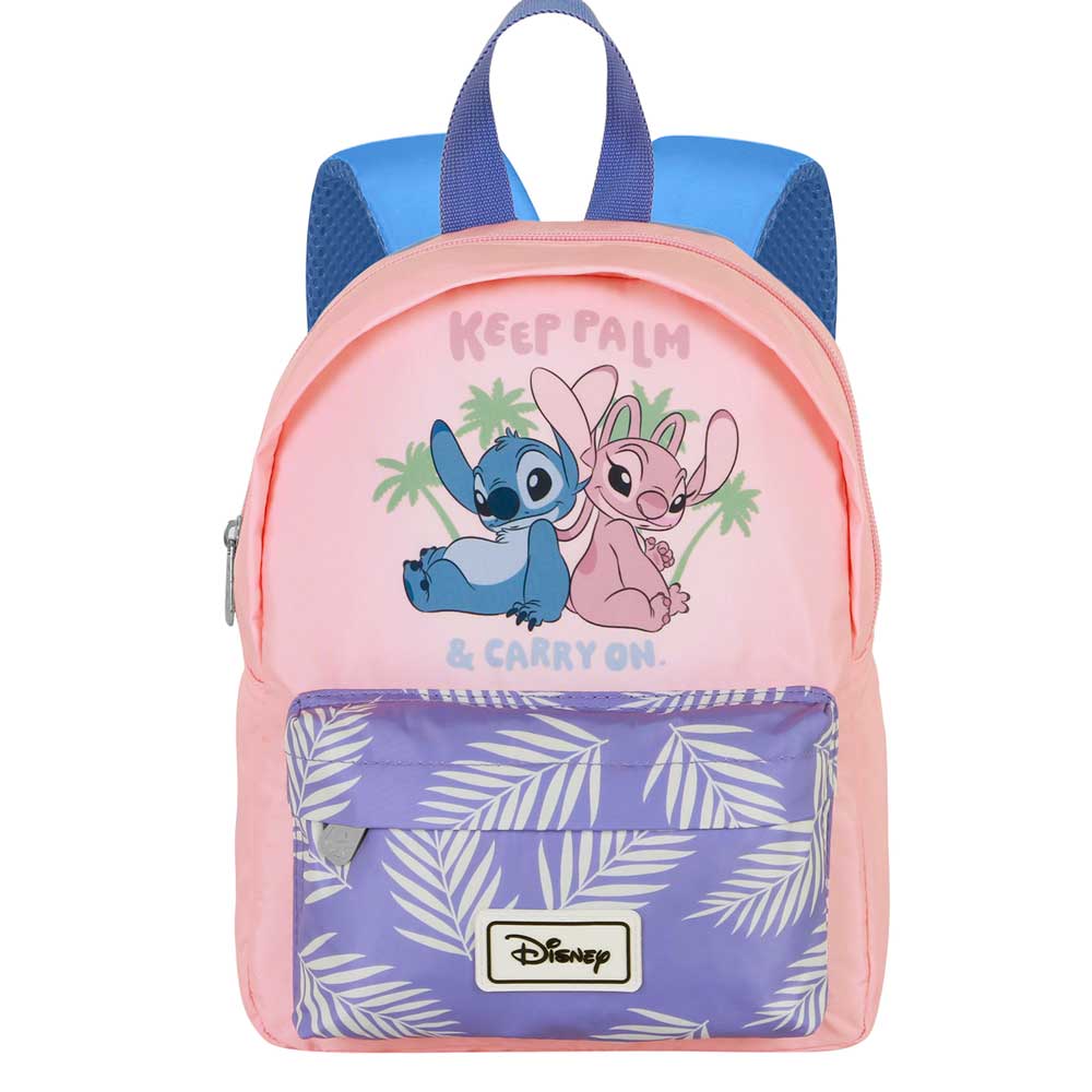 Sac à Dos Préscolaire Joy Disney Lilo & Stitch « Keep » – Rose