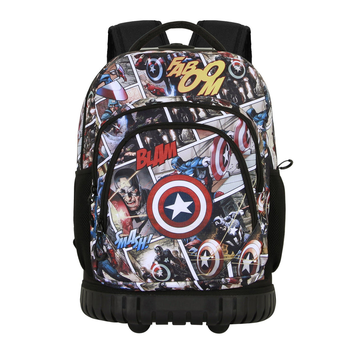 Sac à Dos à Roulettes GTS FAN Marvel Captain America « Comic »