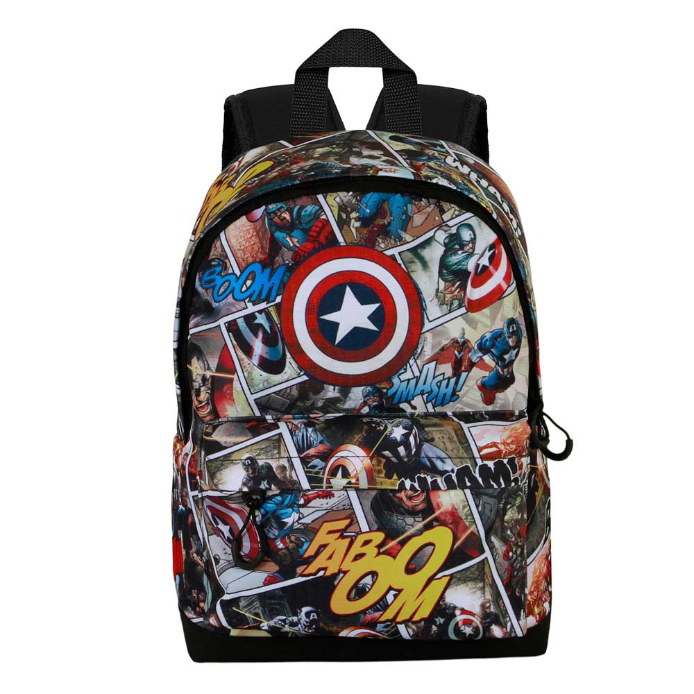 Sac à Dos HS FAN Marvel Captain America « Comic-Petit » – Multicolore